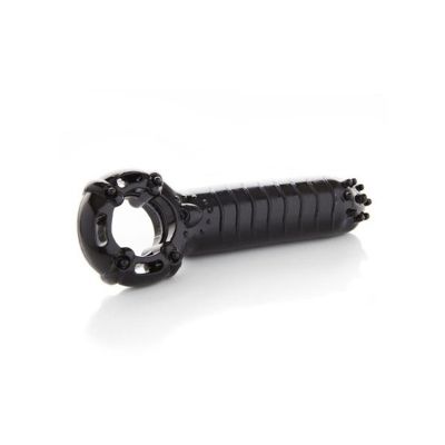 NU Sensuelle S Wet Vertical Pleasure Ring Black