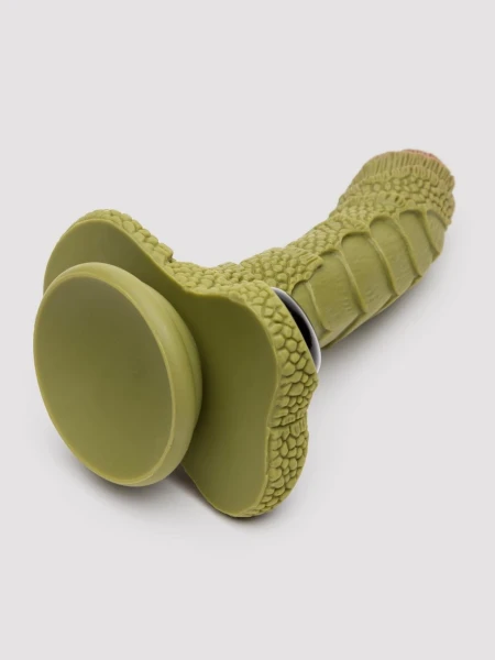 Fantasy Swamp Monster Silicone Scaly Dildo