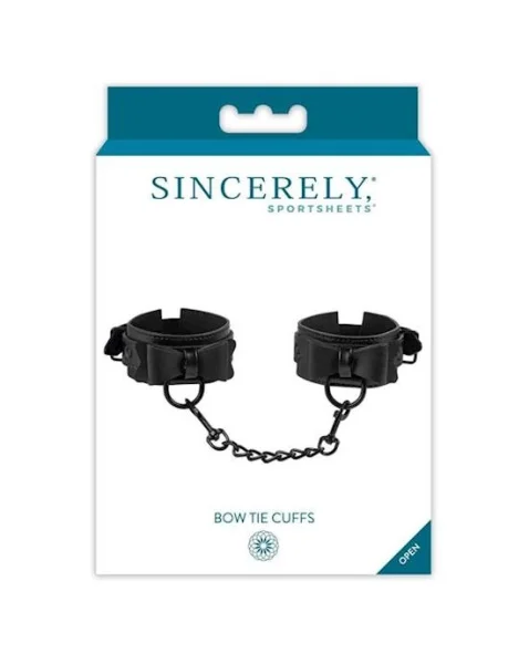 Sincerely Bow Tie Cuffs