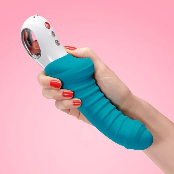 Fun Factory Tiger G-Spot Strong Vibrator - Petrol Blue