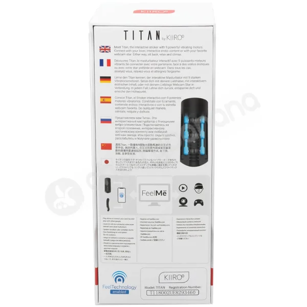 Kiiroo Titan Interactive Vibrating Masturbator