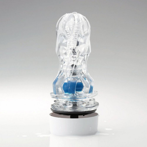 TENGA Aero Cobalt Ring Air-Pulse Masturbation Sleeve