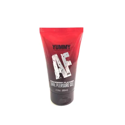 Yummy Af Oral Pleasure Gel 2 2 Oz Strawberry