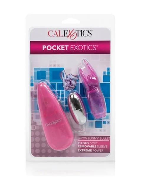 Pocket Exotics Snow Bunny Bullet - Pink