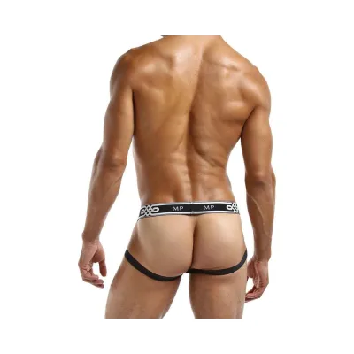Male Power Peep Show Jock Ring L XL Black