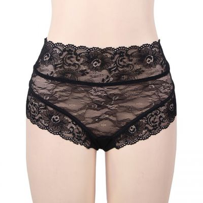 Bondara Flirt Lace High Waist Strappy Panty