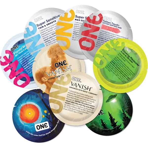 ONE Mixed Pleasures Condoms (12 Pack)