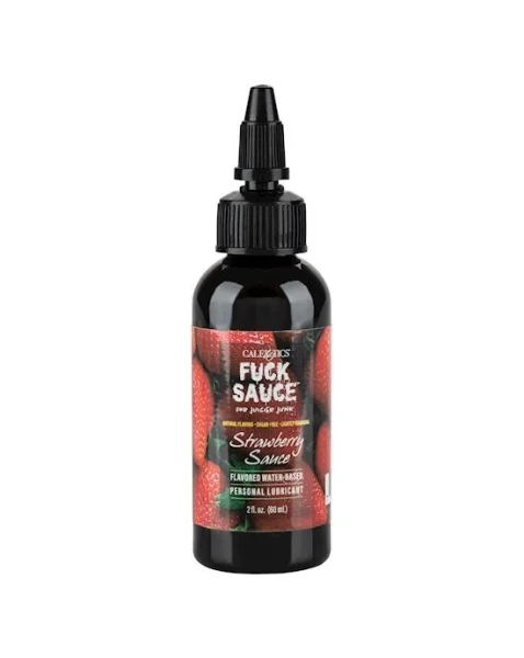 F-sauce Flavoured Water-based Lubricant - Strawberry - 59ml