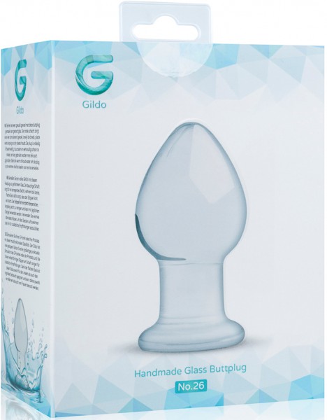 Glass Buttplug No 26