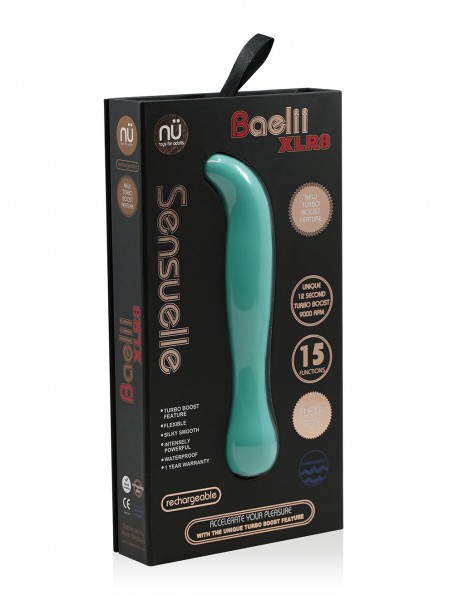 Sensuelle Baelii XLR8 Turbo Flexi 15 Function G-spot Vibrator