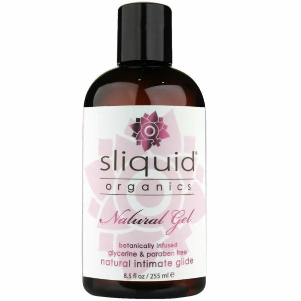 Sliquid Organics Natural Gel - Water-Based Lube | 8.5oz