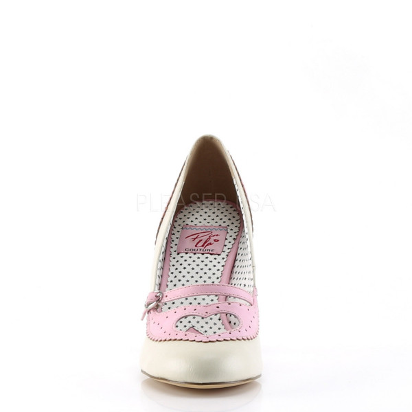 3 3/4 inches Cone Heel Maryjane Pump — image 6 of 12