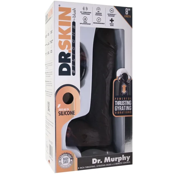 Dr. Skin Dr. Murphy 8 Inch Thrusting and Gyrating Vibe