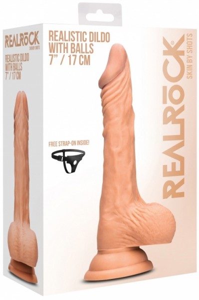 7'' Realistic Cock + Balls