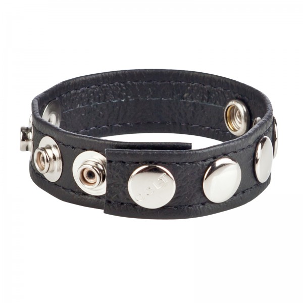 5 Snap Leather Cock Ring