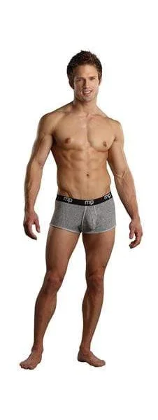 Heather Rib Enhancer Short - Large - Grey