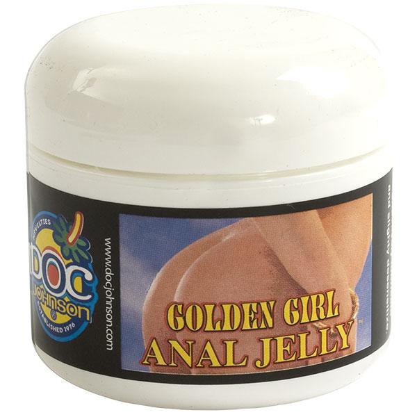Golden Girl Desensitizing Anal Jelly Lubricant