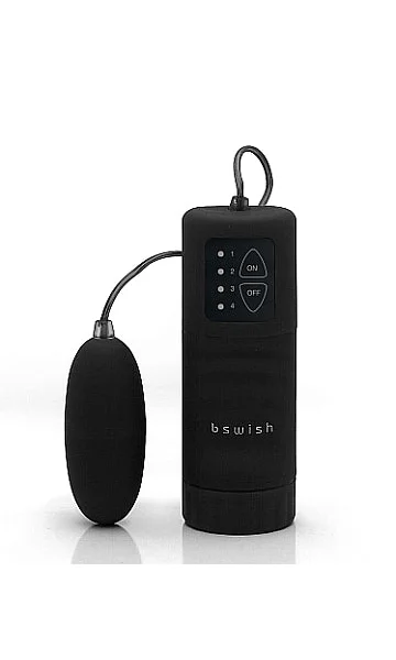 Bnaughty Vibrating Bullet Black