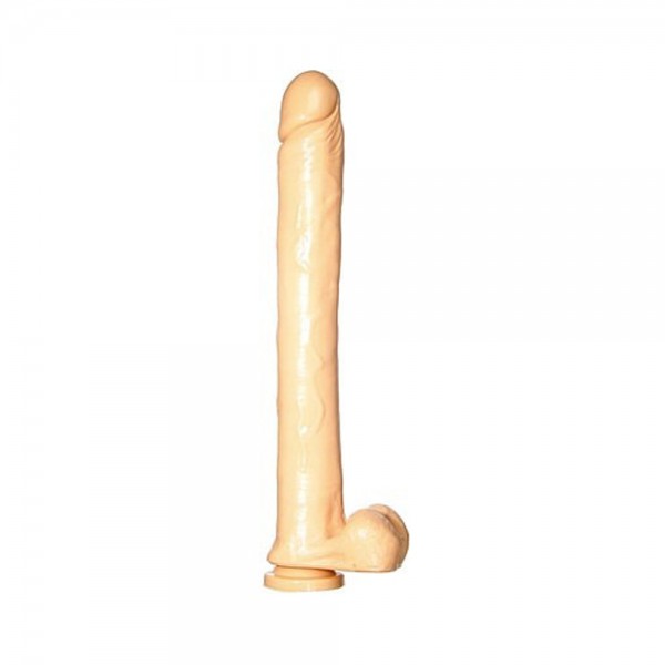 Si 16 inches Exxtreme Dong with Suction Cup Beige