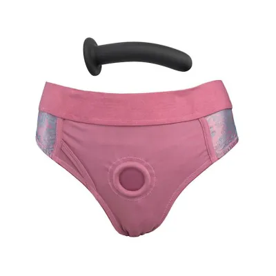 Bound Luxury Pegging Panty With Dildo Pink L xl