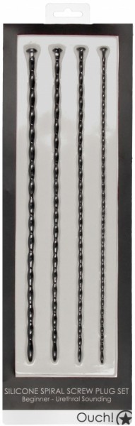 Silicone Spiral Screw Sounding Set