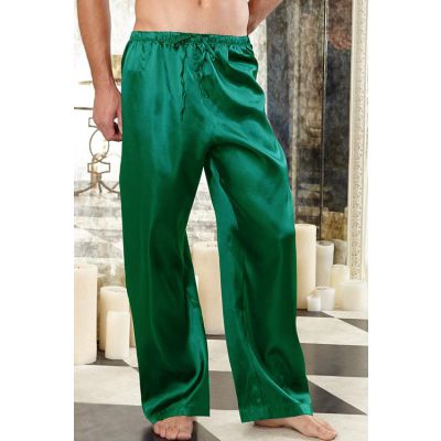 Dreamgirl Green Charmeuse Pants