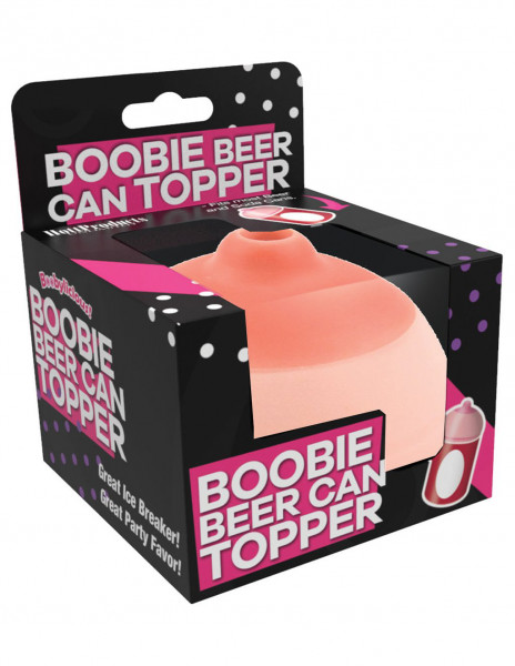 Boobie Beer Can Topper