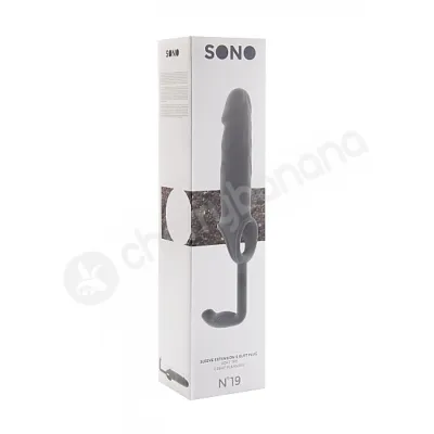 Sono No 19 Grey Dong Penis Extension Sleeve