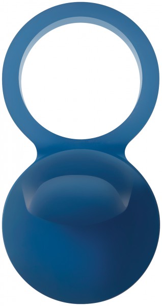 Adam & Eve Silicone Blue Dolphin Finger Vibe