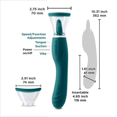 Inya Triple Delight Dark Teal