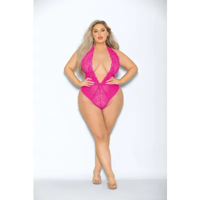 Neon Teddy Queen Size Neon Pink