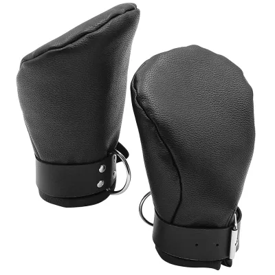 Ouch Puppy Play Neoprene Lined Fist Mitts