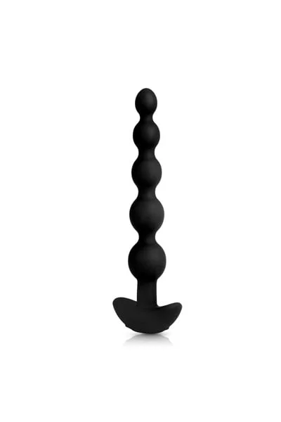 B-Vibe - Cinco Anal Beads - Black — image 10 of 14