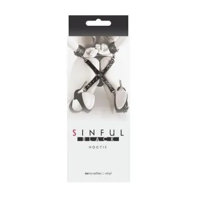 Sinful Hogtie Black