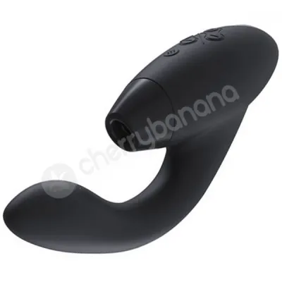 Womanizer Duo Black G Spot Clitoral Suction Stimulator