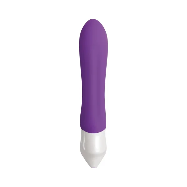 Evolved Heroine Silicone Vibe 7 Speeds And Functions Usb Rechargeable Cord Included Waterproof Purpl — image 4 of 7