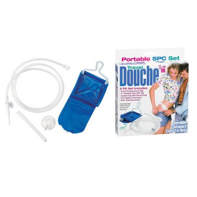 5 Piece Travel Anal Douche Kit