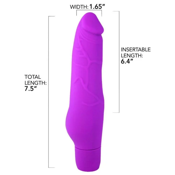 Silicone Vibrating Dildo