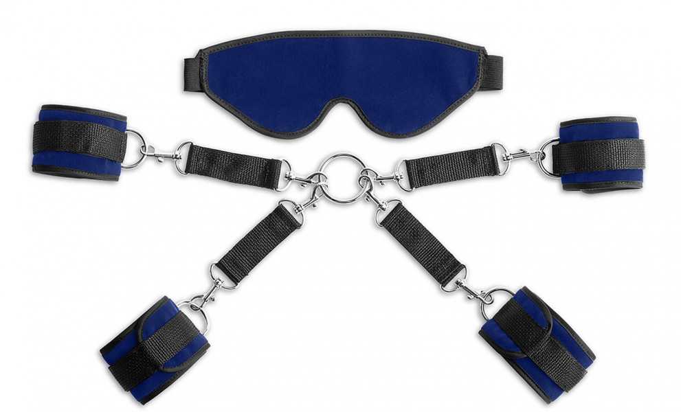 Bond Deluxe Cuff and Blindfold Kit