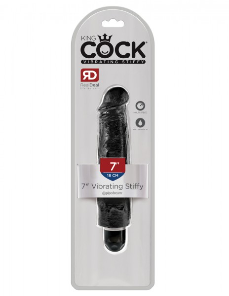 7" Vibrating Stiffy Cock