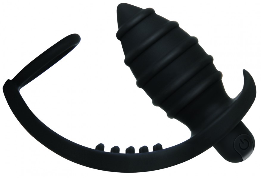 Vibrating Cock Ring + Butt Plug