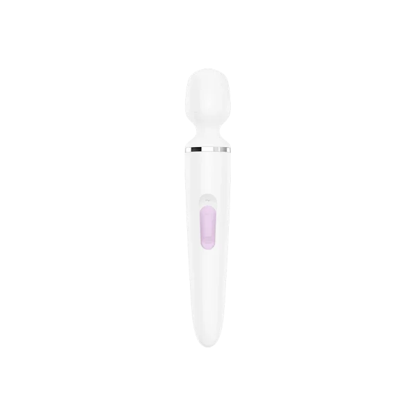Satisfyer Wand-er Woman White/Chrome