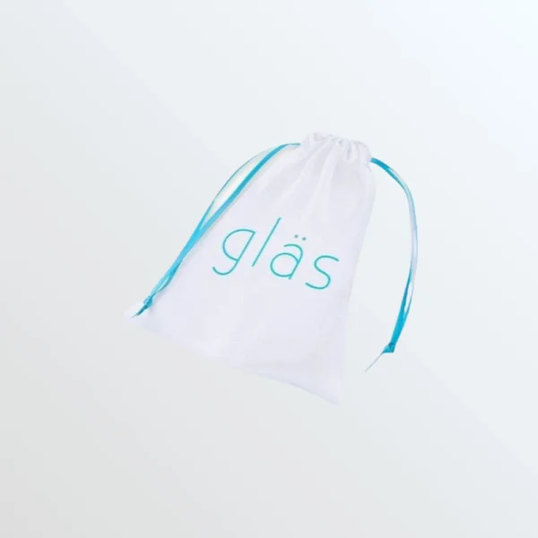 Gläs Double Penetration Swirly Galss Dildo and Butt Plug Set