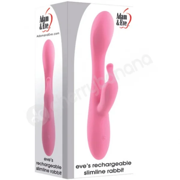 Adam & Eve Eve's Rechargeable Slimline Rabbit Vibrator