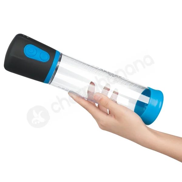 Cherry Banana Pumped Blue 3 Mode Automatic Penis Pump