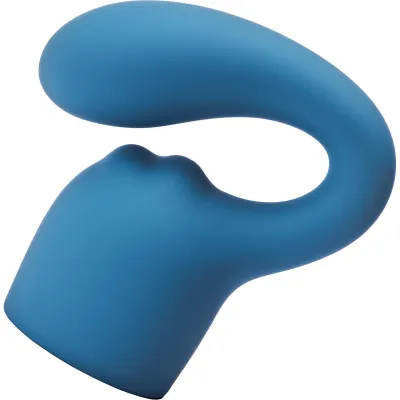 Le Wand Glider Petite Silicone Attachment For The Le Wand Petite Massager Blue