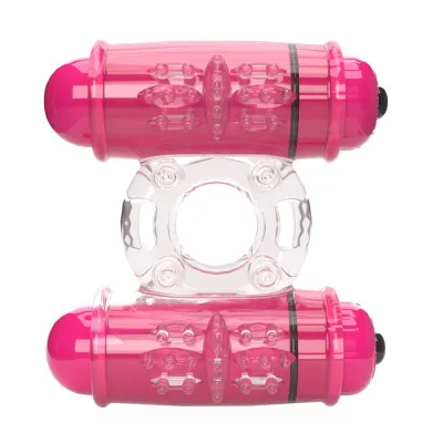 Screaming O 4T Double Wammy Vibrating Couples Cock Ring