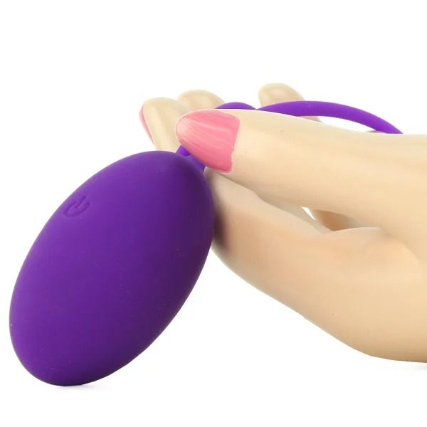 VeDO Peach Remote-Controlled Vibrating Egg - 'Into You Indigo'