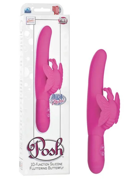 Posh 10-Function Silicone Fluttering Butterfly