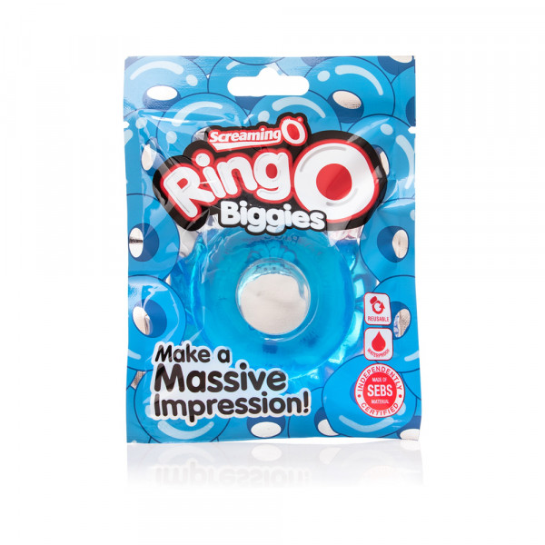 Ringo Biggies Blue Thick Cock Ring — image 3 of 3